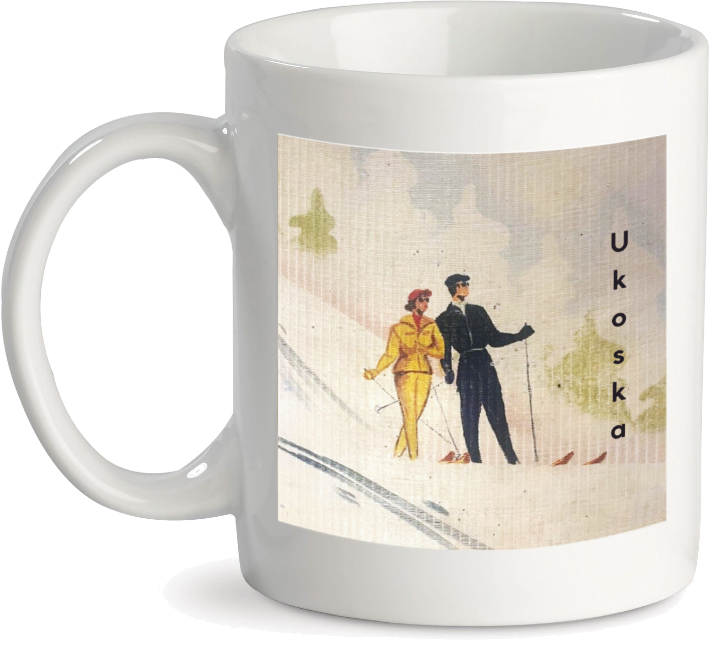 Ukoska muki hiihtäjät